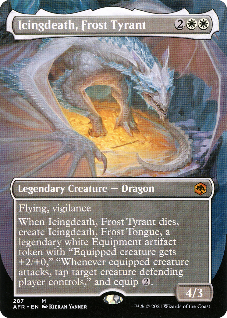 Icingdeath, Frost Tyrant (Extended) [Dungeons & Dragons: Adventures in the Forgotten Realms] | Grognard Games
