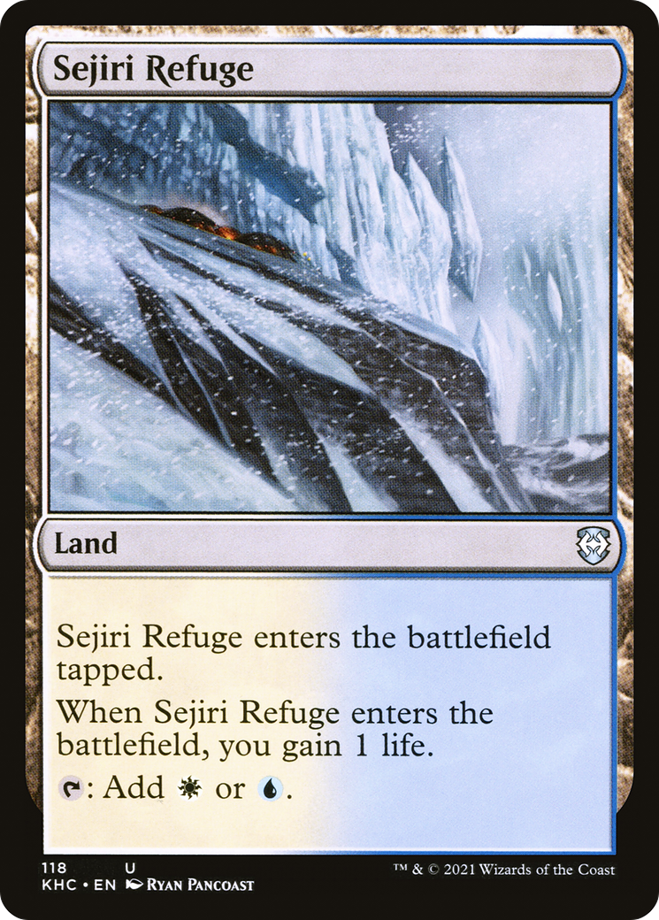Sejiri Refuge [Kaldheim Commander] | Grognard Games