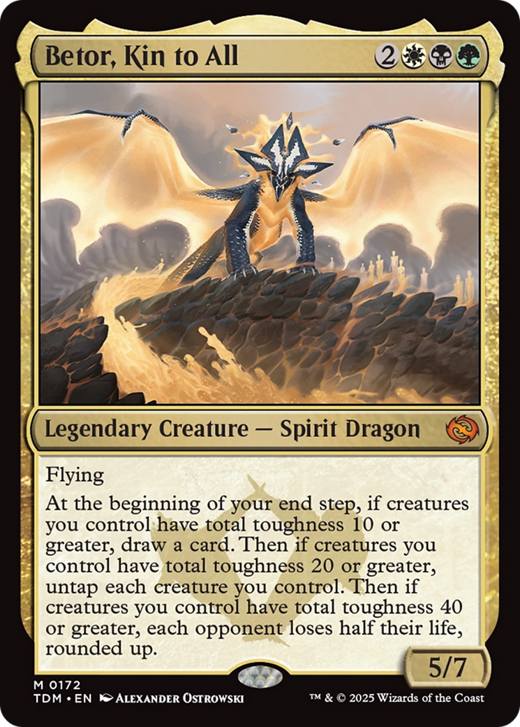 Betor, Kin to All [Tarkir: Dragonstorm] | Grognard Games