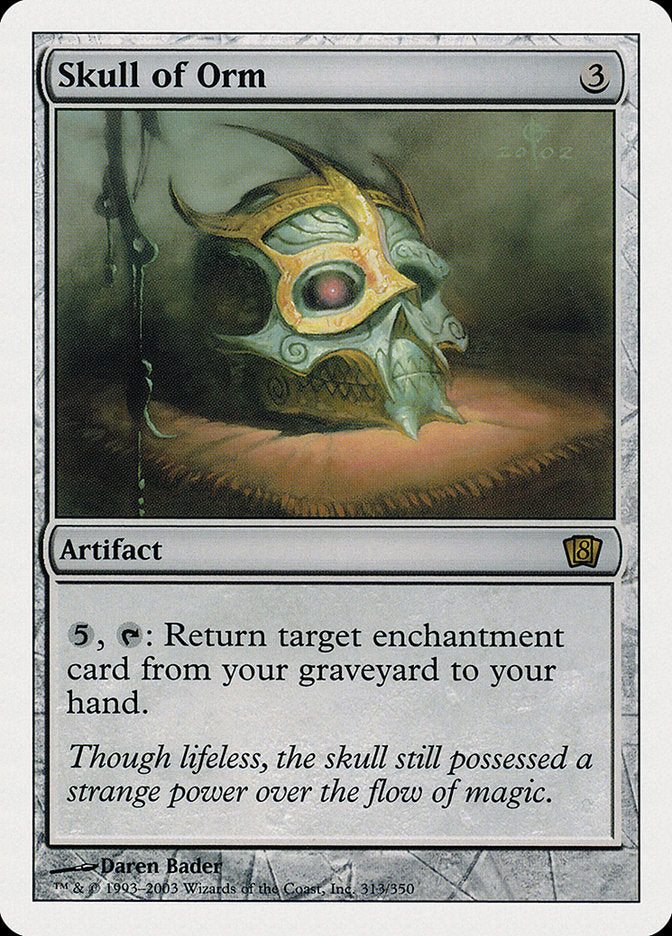 Skull of Orm (8th Edition) [Oversize Cards] | Grognard Games