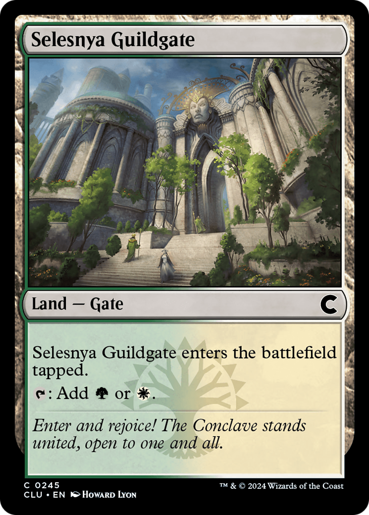 Selesnya Guildgate [Ravnica: Clue Edition] | Grognard Games