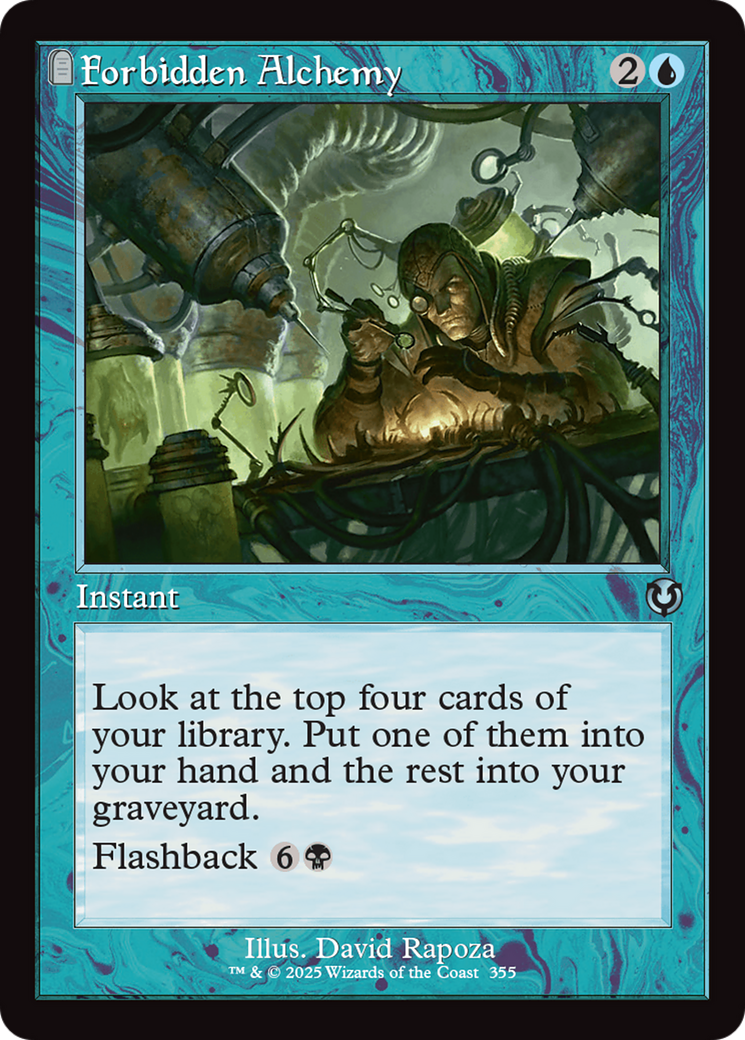 Forbidden Alchemy (Retro Frame) [Innistrad Remastered] | Grognard Games