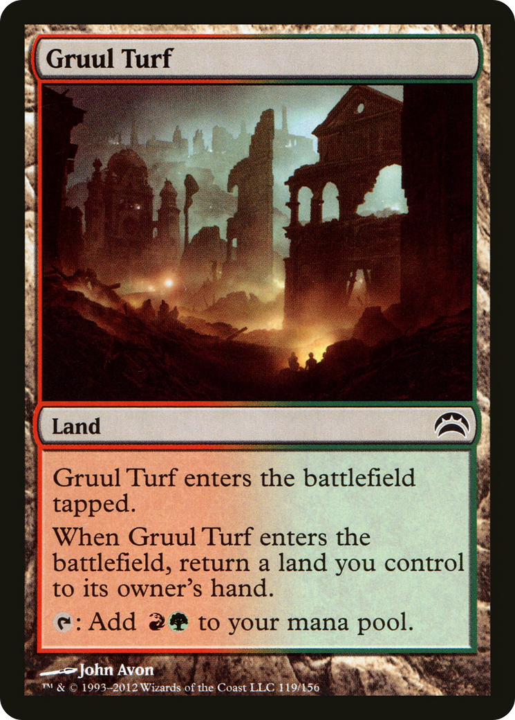 Gruul Turf (PC2-119) - Planechase 2012 Foil | Grognard Games