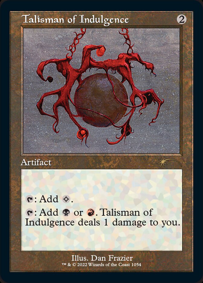 Talisman of Indulgence (Foil Etched) [Secret Lair Drop Series] | Grognard Games