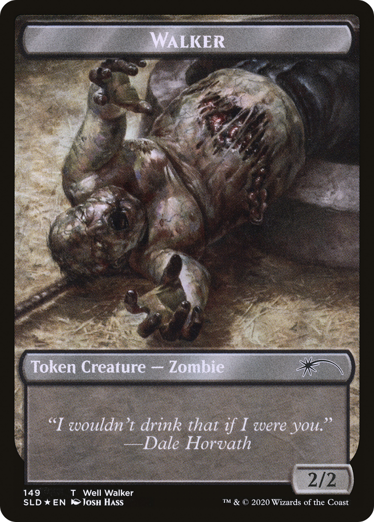 Walker Token (149 // 150) Double-Sided Token [Secret Lair Drop Series] | Grognard Games