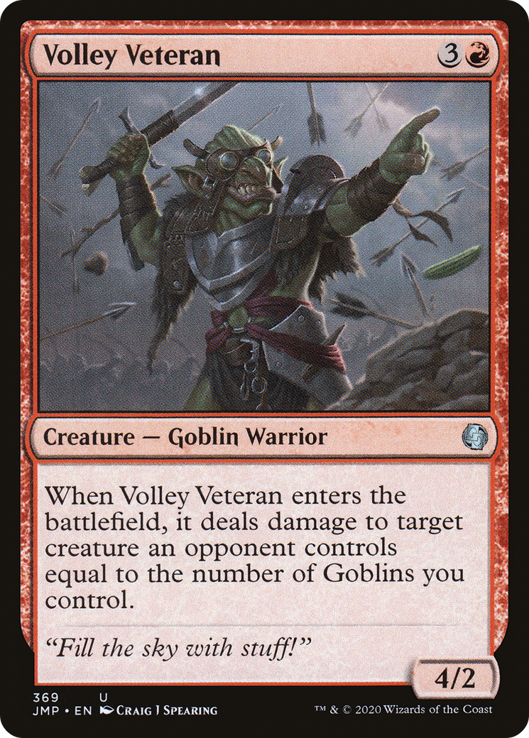 Volley Veteran [Jumpstart] | Grognard Games