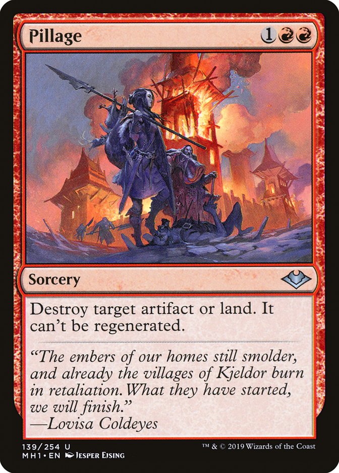 Pillage [Modern Horizons] | Grognard Games