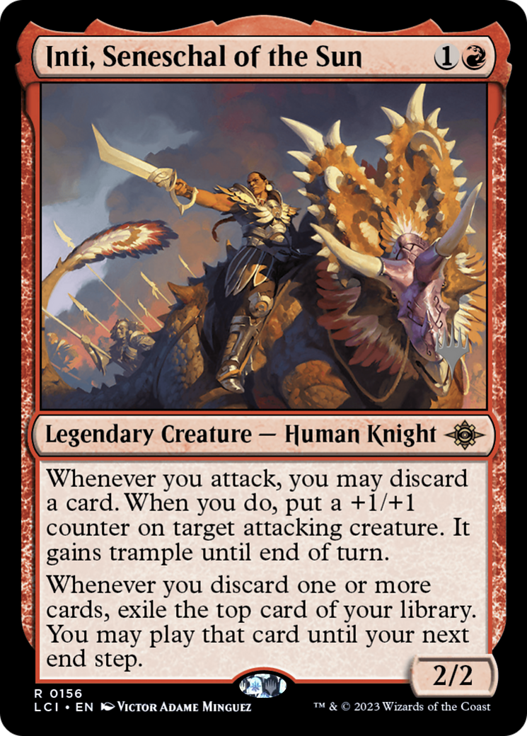 Inti, Seneschal of the Sun (Promo Pack) [The Lost Caverns of Ixalan Promos] | Grognard Games