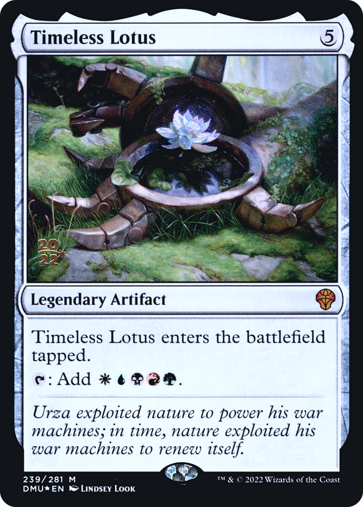 Timeless Lotus [Dominaria United Prerelease Promos] | Grognard Games