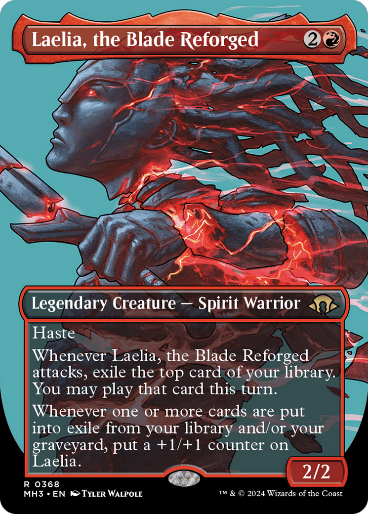 Laelia, the Blade Reforged (Borderless) [Modern Horizons 3] | Grognard Games