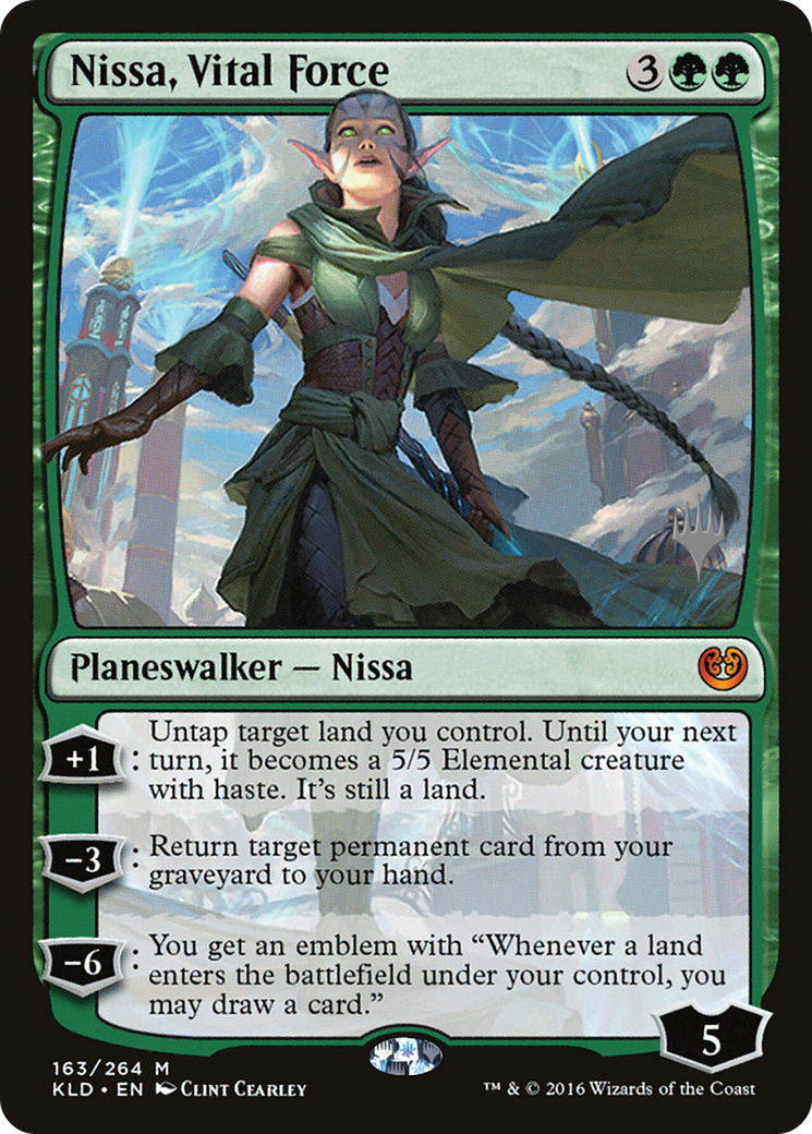 Nissa, Vital Force [Kaladesh Promos] | Grognard Games