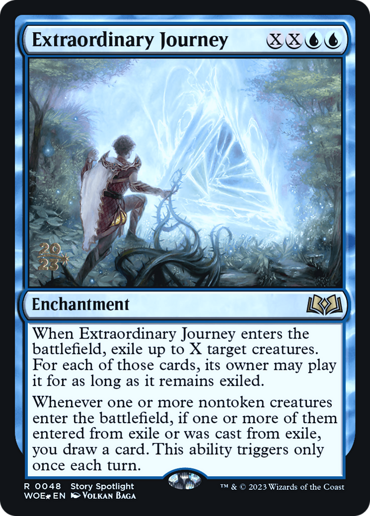 Extraordinary Journey [Wilds of Eldraine Prerelease Promos] | Grognard Games