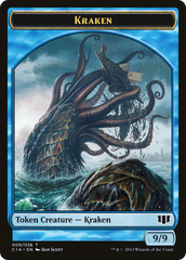 Kraken // Zombie (011/036) Double-sided Token [Commander 2014 Tokens] | Grognard Games