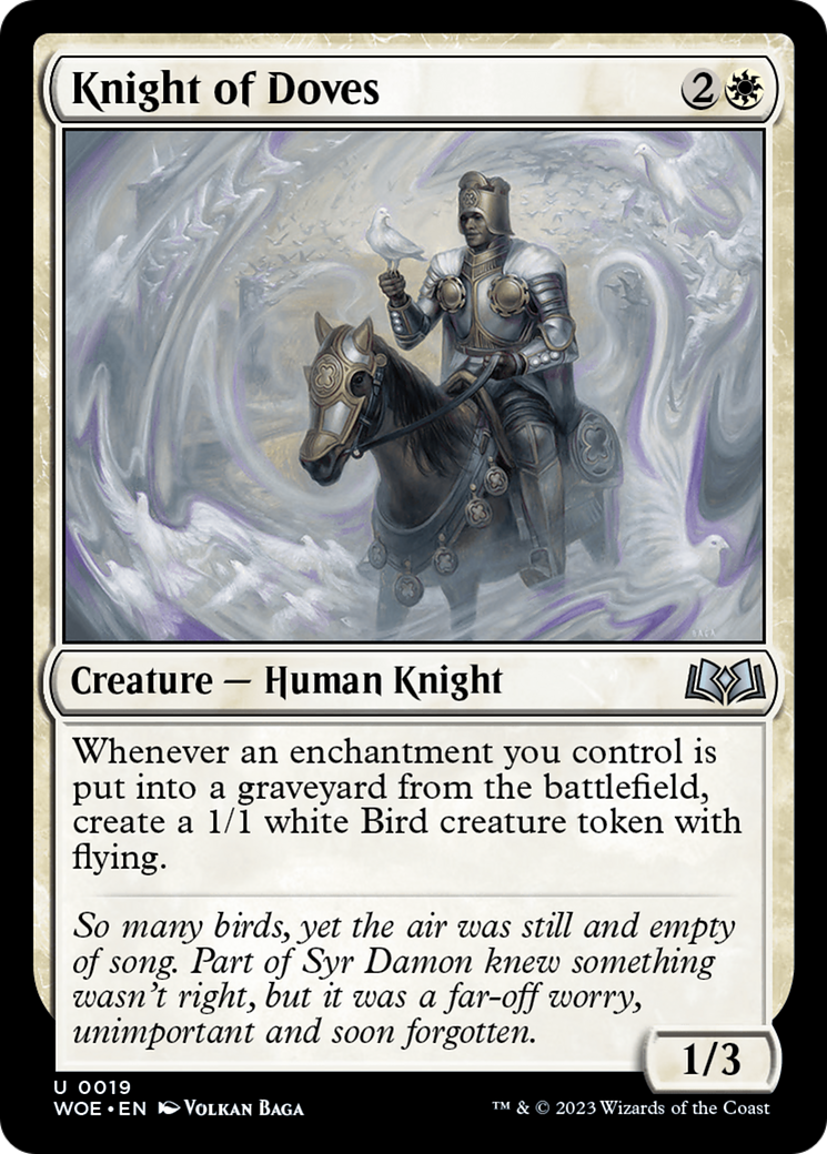 Knight of Doves [Wilds of Eldraine] | Grognard Games