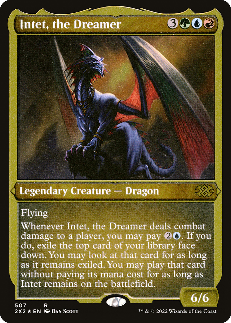 Intet, the Dreamer (Foil Etched) (2X2-507) - Double Masters 2022 Foil | Grognard Games