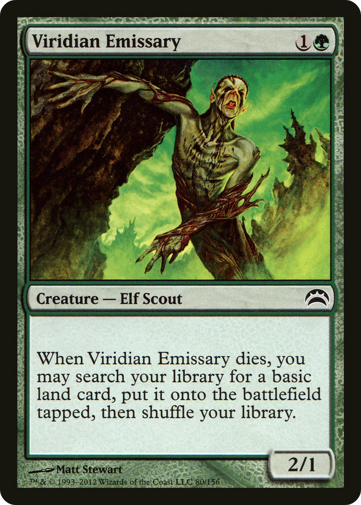 Viridian Emissary (PC2-080) - Planechase 2012 Foil | Grognard Games