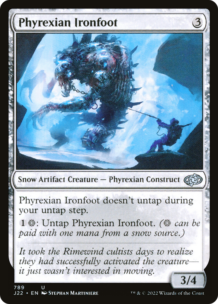 Phyrexian Ironfoot [Jumpstart 2022] | Grognard Games