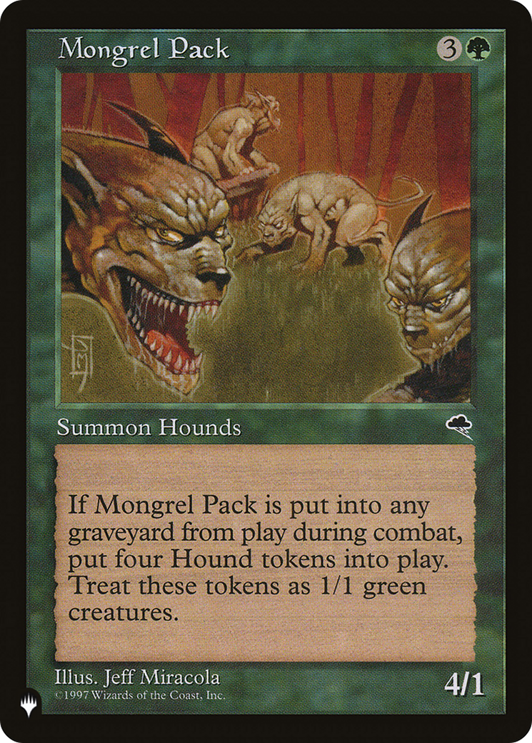 Mongrel Pack [The List] | Grognard Games