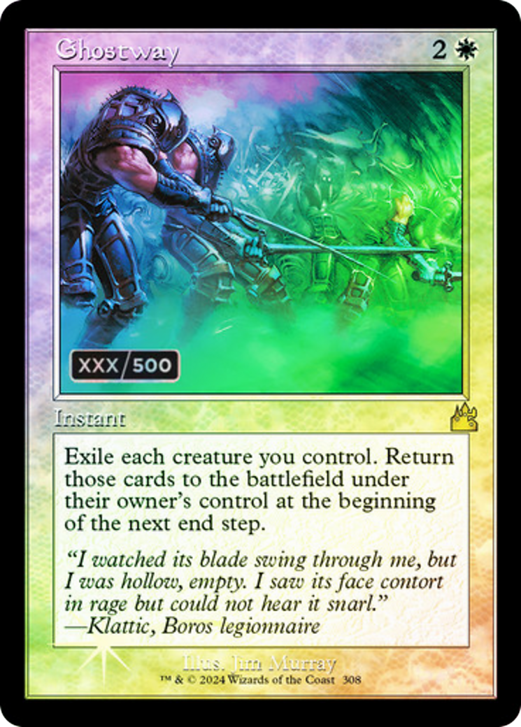 Ghostway (Retro) (Serialized) [Ravnica Remastered] | Grognard Games