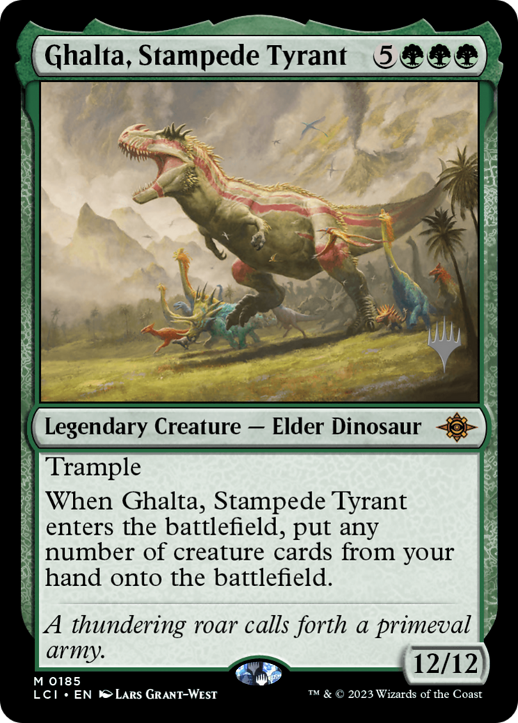 Ghalta, Stampede Tyrant (Promo Pack) [The Lost Caverns of Ixalan Promos] | Grognard Games