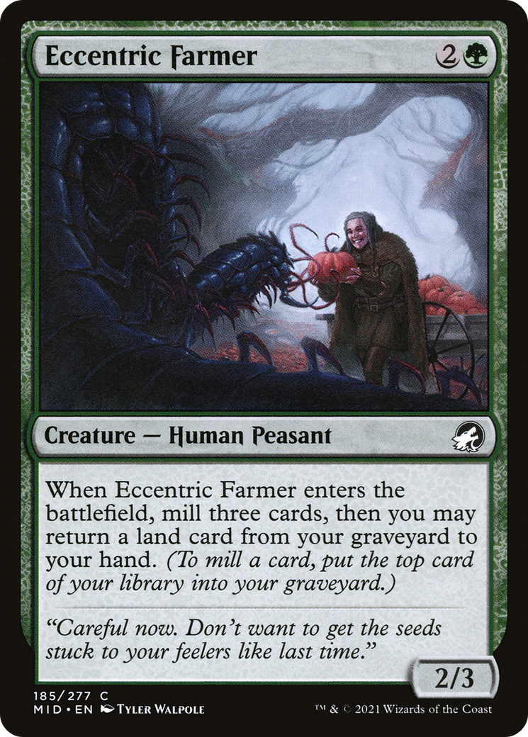Eccentric Farmer [Innistrad: Midnight Hunt] | Grognard Games
