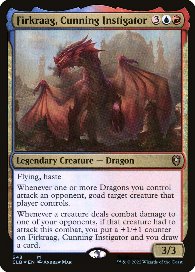 Firkraag, Cunning Instigator [Commander Legends: Battle for Baldur's Gate] | Grognard Games