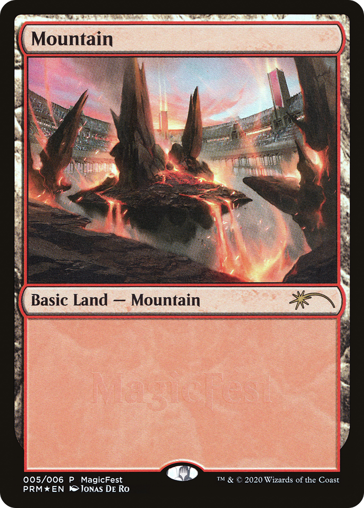 Mountain (5) [MagicFest 2020] | Grognard Games