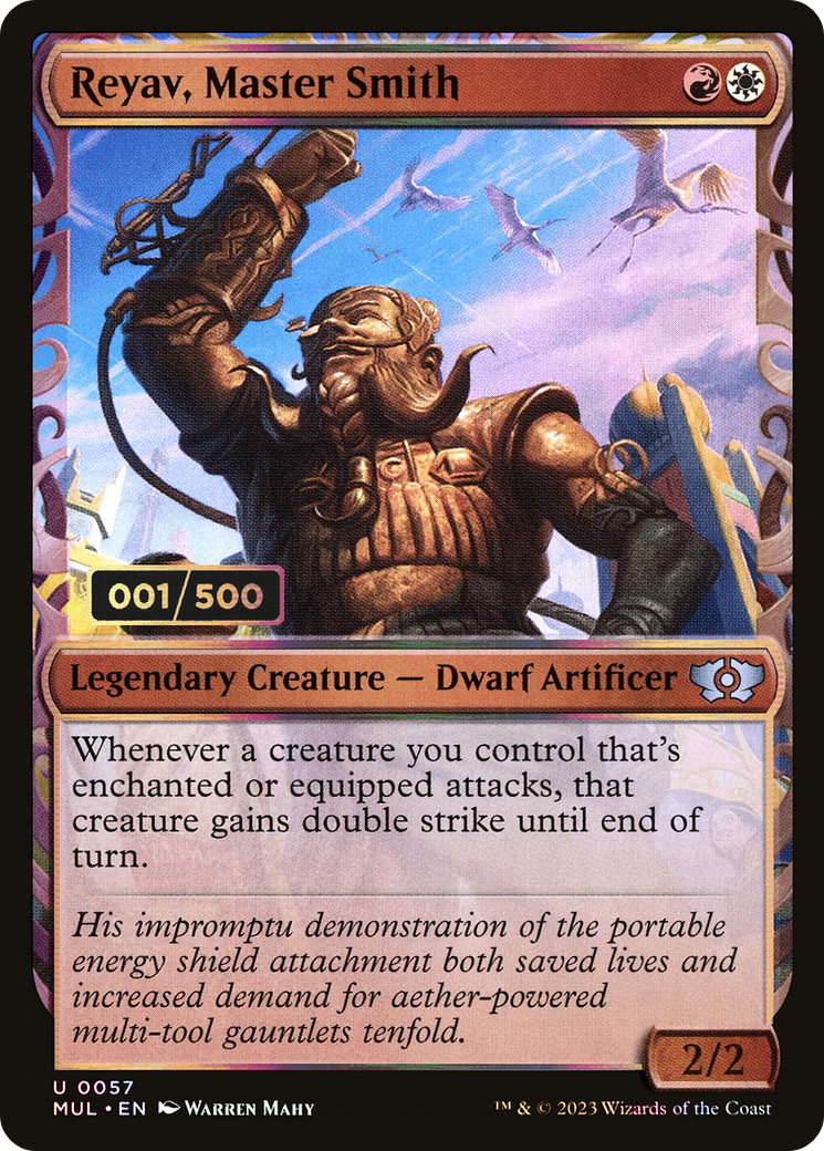 Reyav, Master Smith (Serialized) [Multiverse Legends] | Grognard Games