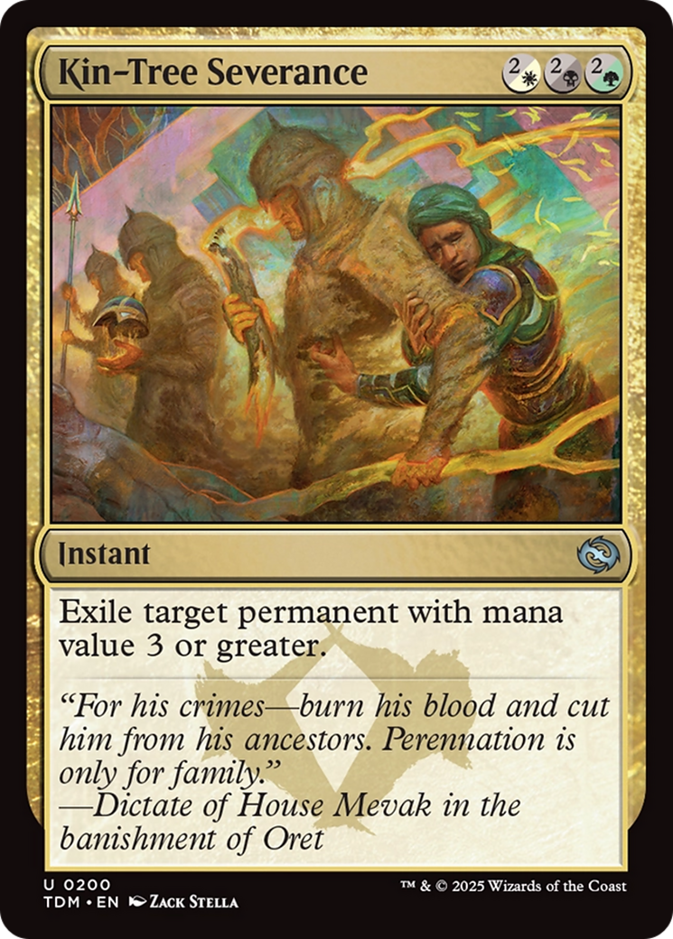 Kin-Tree Severance [Tarkir: Dragonstorm] | Grognard Games