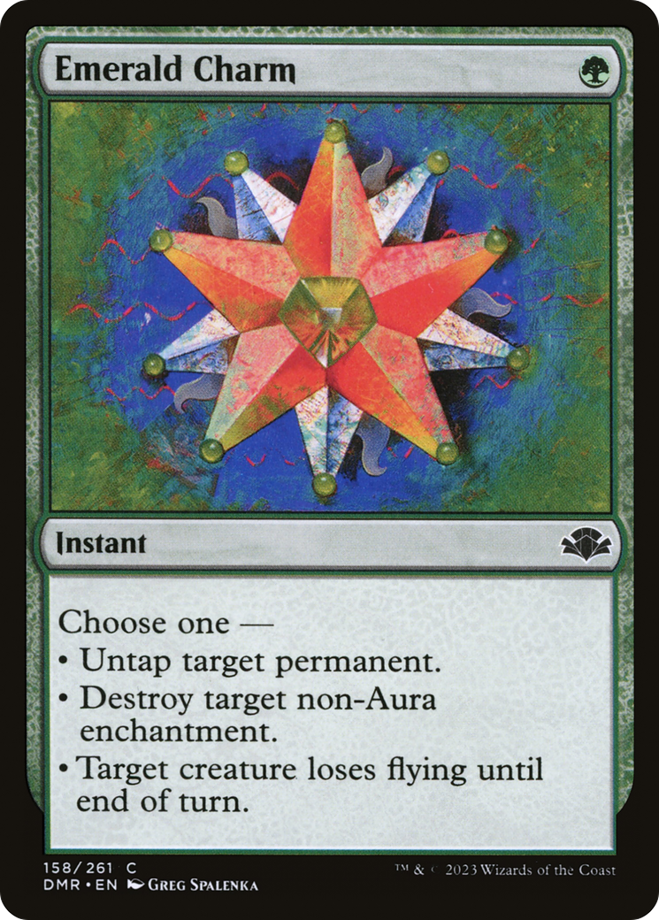 Emerald Charm [Dominaria Remastered] | Grognard Games