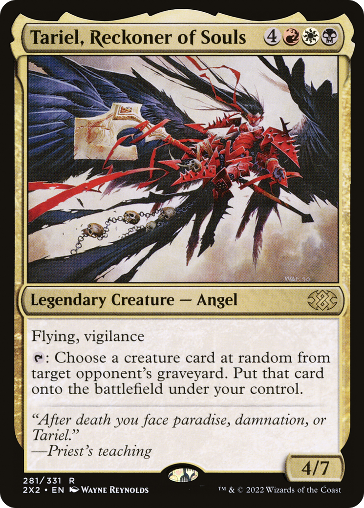 Tariel, Reckoner of Souls [Double Masters 2022] | Grognard Games