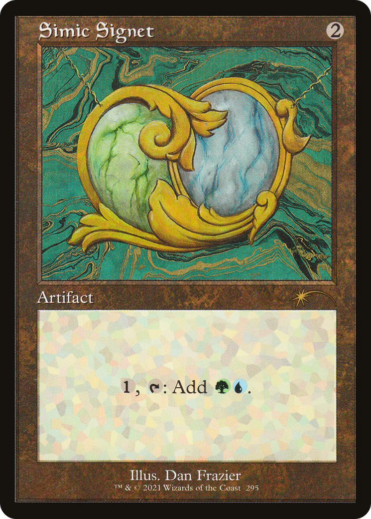 Simic Signet (Retro) [Secret Lair Drop Series] | Grognard Games