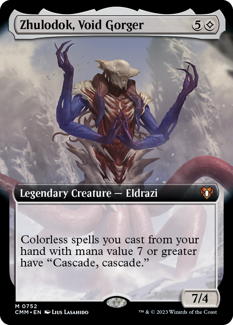 Zhulodok, Void Gorger (Extended Art) [Commander Masters] | Grognard Games