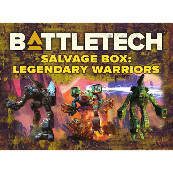 Battletech: Salvage Blind Box Legendary Warriors | Grognard Games