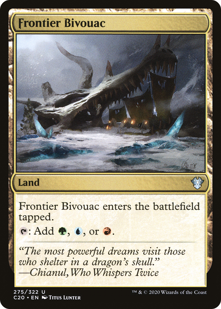 Frontier Bivouac [Commander 2020] | Grognard Games