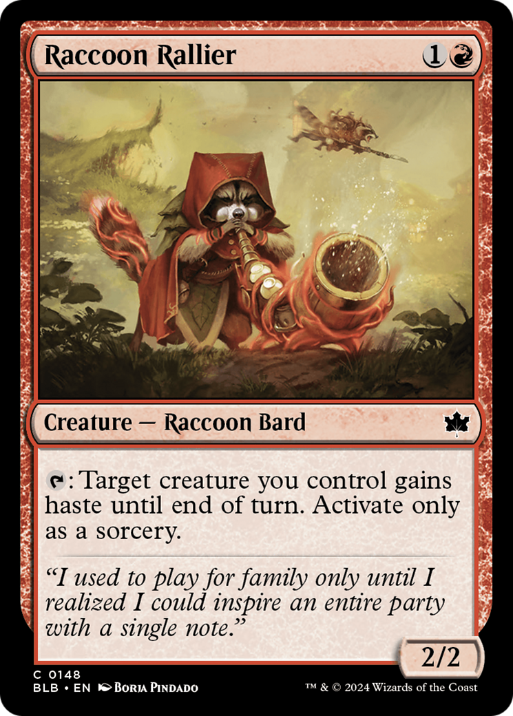 Raccoon Rallier [Bloomburrow] | Grognard Games