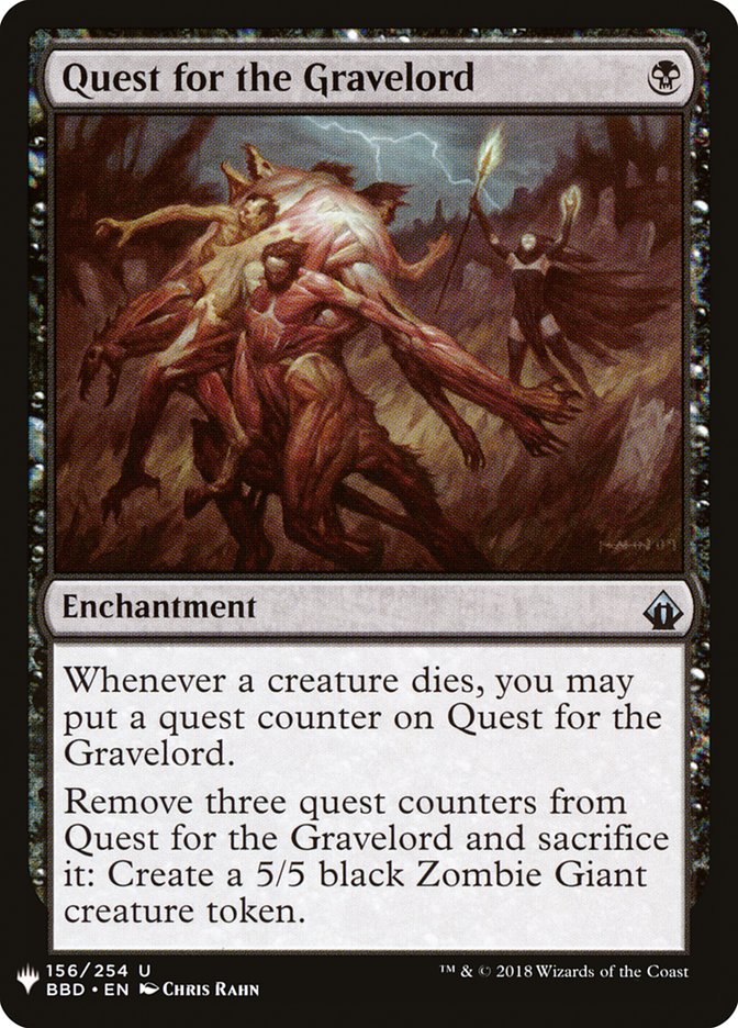 Quest for the Gravelord [Mystery Booster] | Grognard Games