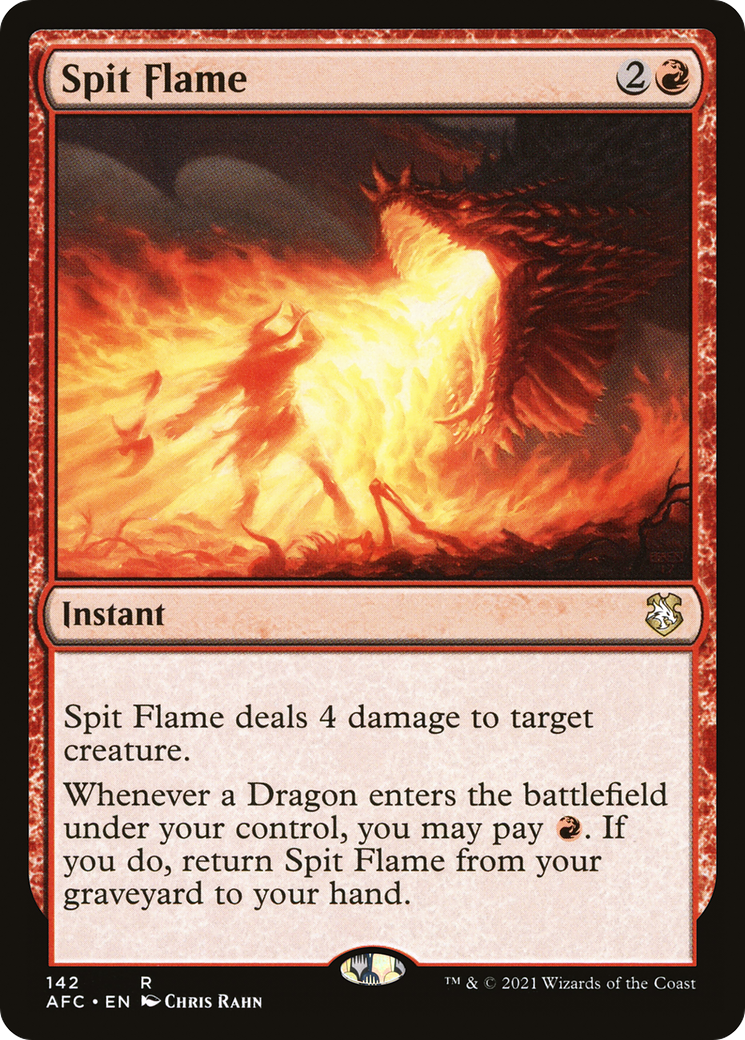 Spit Flame [Dungeons & Dragons: Adventures in the Forgotten Realms Commander] | Grognard Games