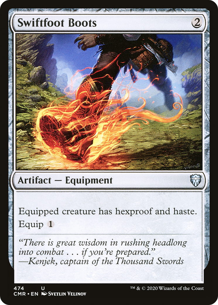 Swiftfoot Boots [Commander Legends] | Grognard Games