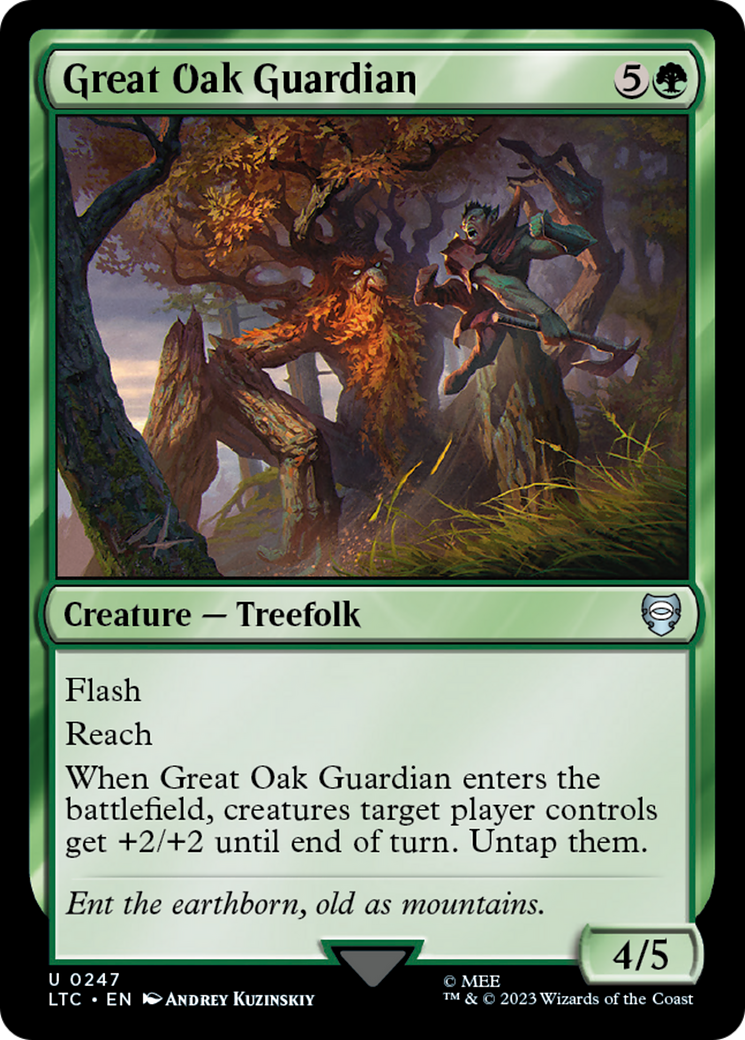 Great Oak Guardian [The Lord of the Rings: Tales of Middle-Earth Commander] | Grognard Games