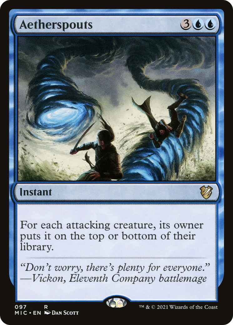 Aetherspouts [Innistrad: Midnight Hunt Commander] | Grognard Games