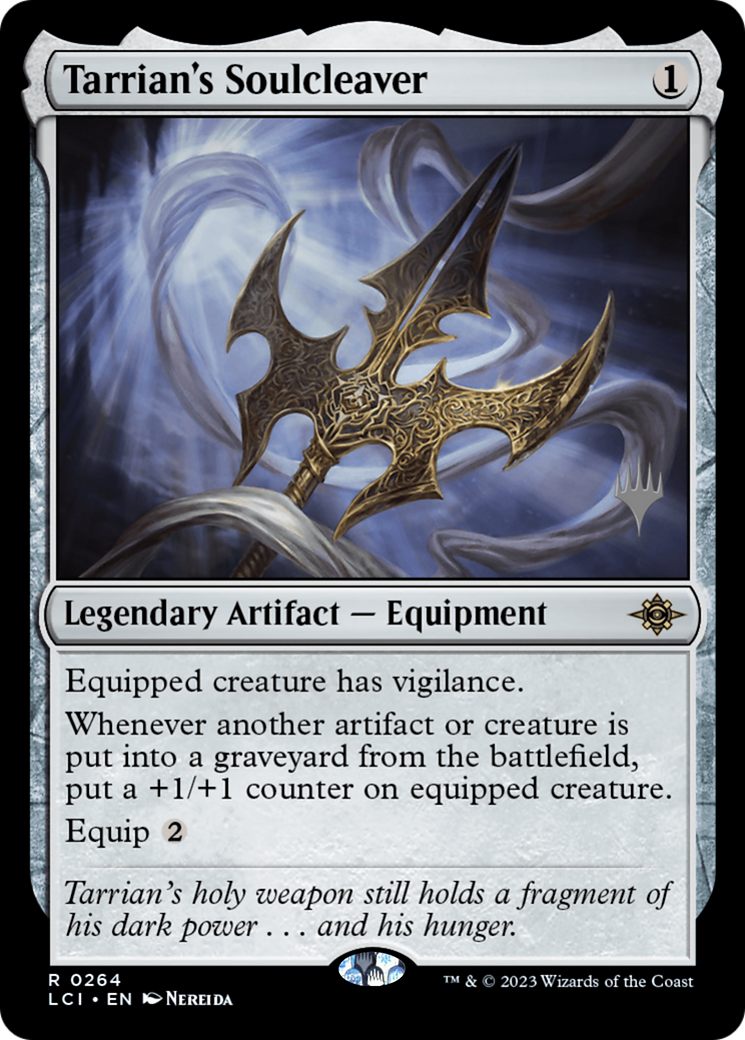 Tarrian's Soulcleaver (Promo Pack) [The Lost Caverns of Ixalan Promos] | Grognard Games