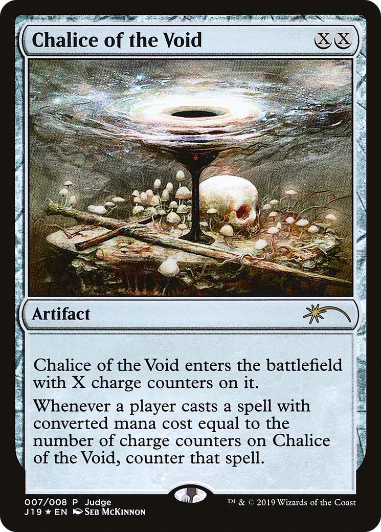 Chalice of the Void [Judge Gift Cards 2019] | Grognard Games