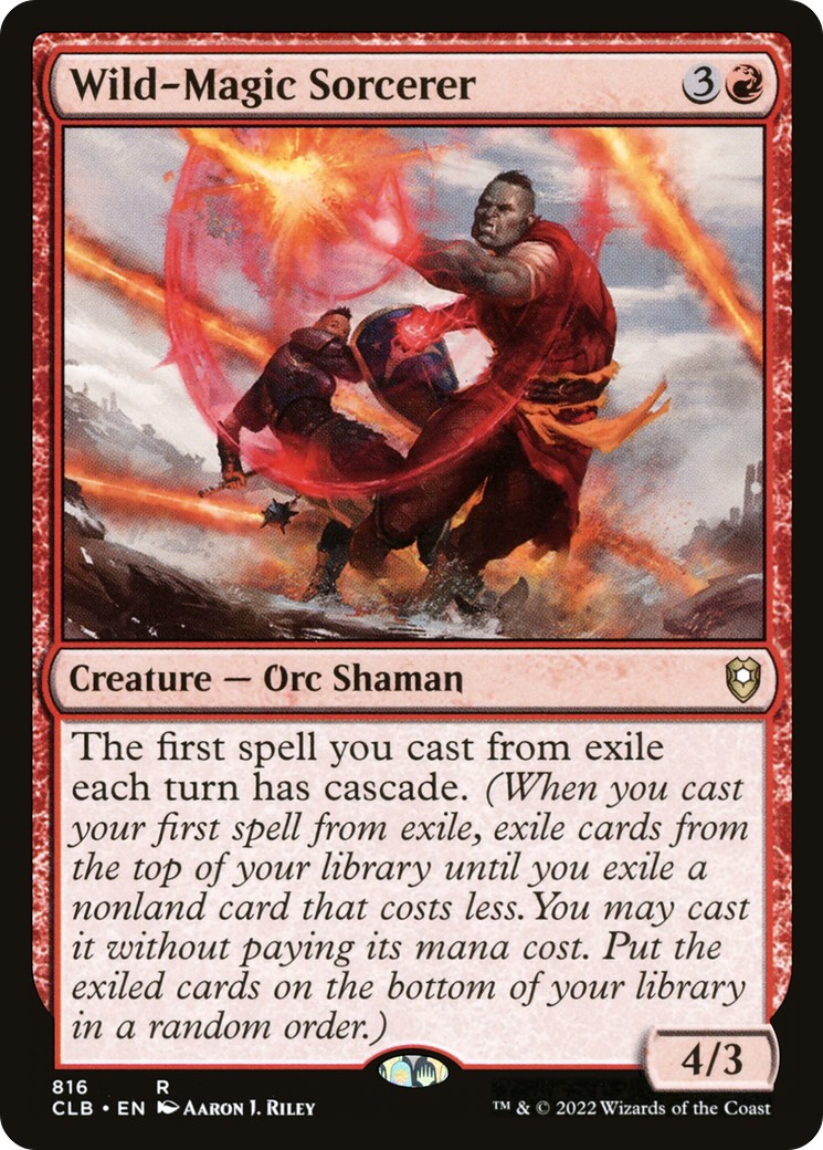 Wild-Magic Sorcerer [Commander Legends: Battle for Baldur's Gate] | Grognard Games