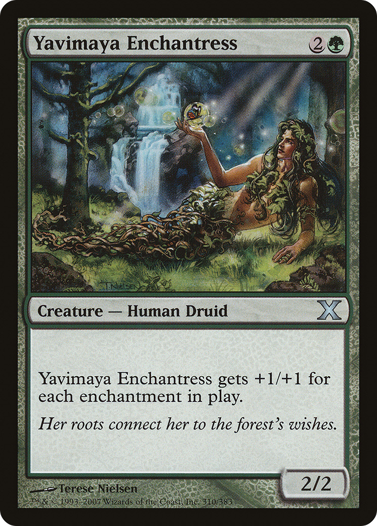 Yavimaya Enchantress [Tenth Edition] | Grognard Games