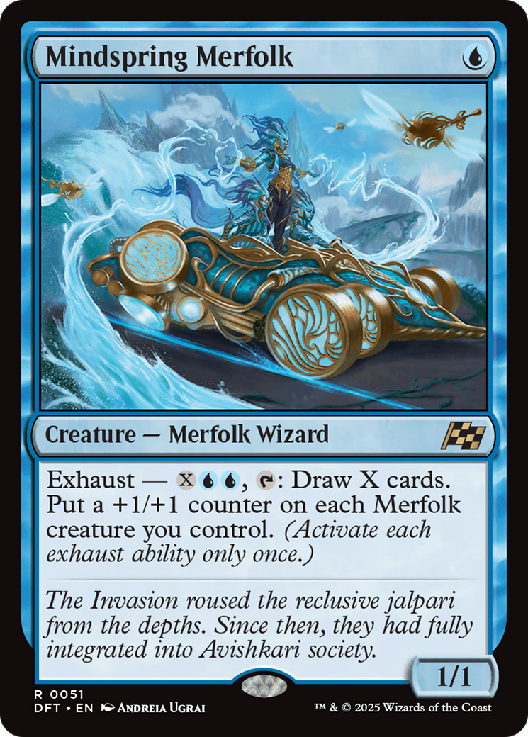Mindspring Merfolk [Aetherdrift] | Grognard Games