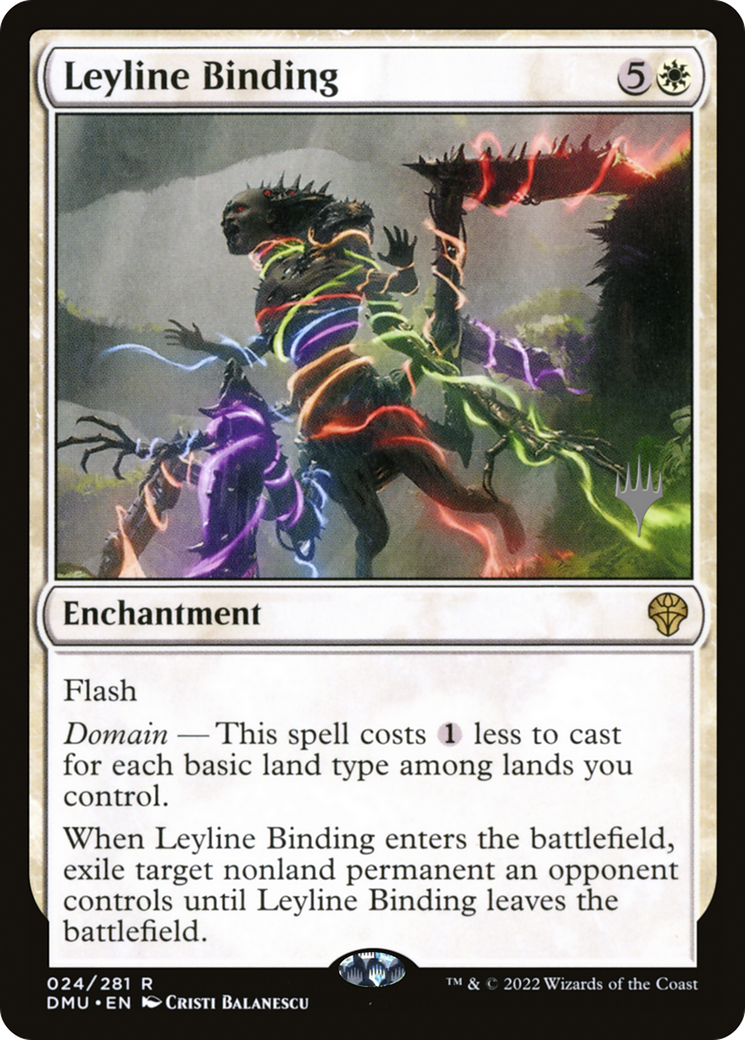 Leyline Binding (Promo Pack) [Dominaria United Promos] | Grognard Games