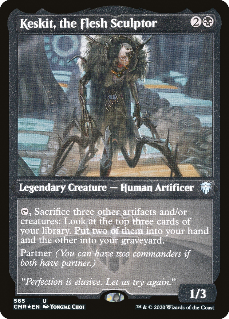 Keskit, the Flesh Sculptor (CMR-565) - Commander Legends Foil | Grognard Games