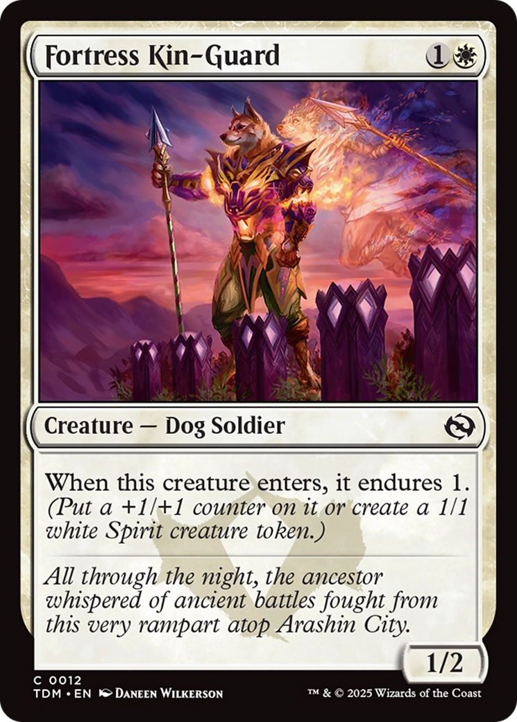 Fortress Kin-Guard [Tarkir: Dragonstorm] | Grognard Games
