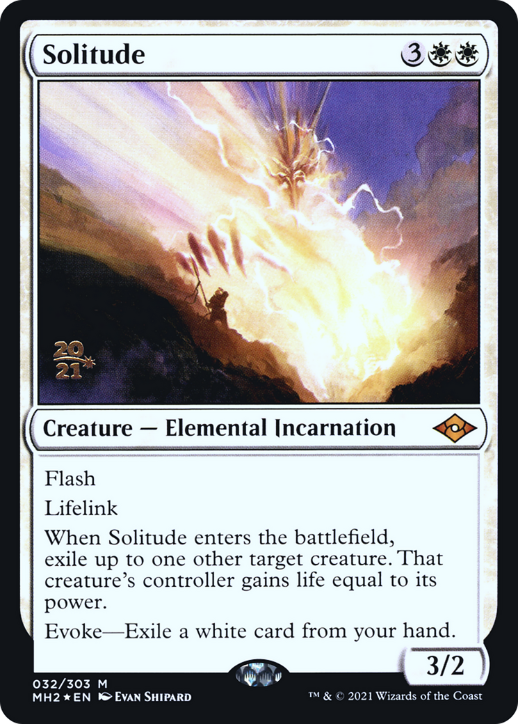 Solitude [Modern Horizons 2 Prerelease Promos] | Grognard Games